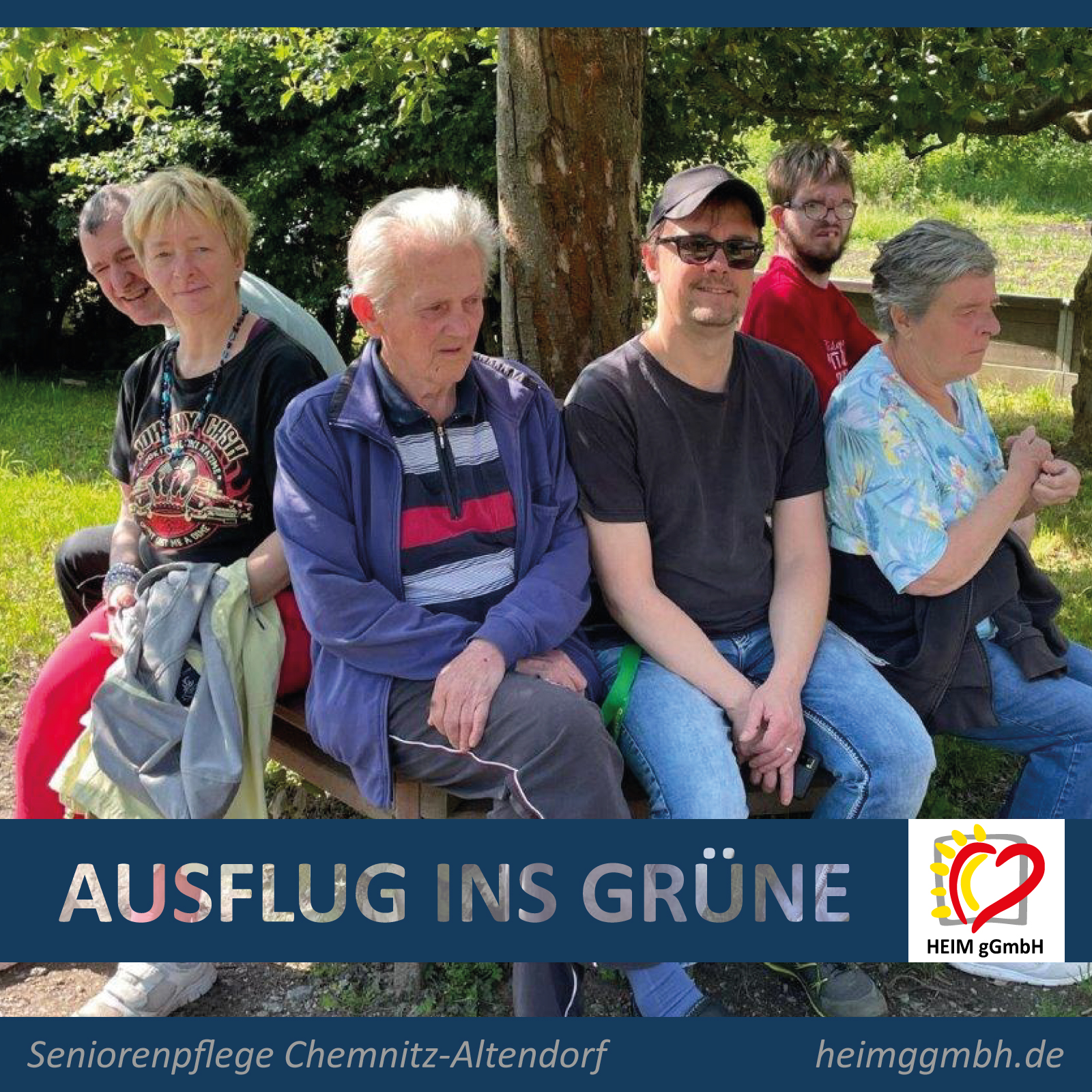 Ausflug in den Botanischen Garten unserer Seniorenpflege Chemnitz-Altendorf der HEIM gemeinnützigen GmbH aus Chemnitz