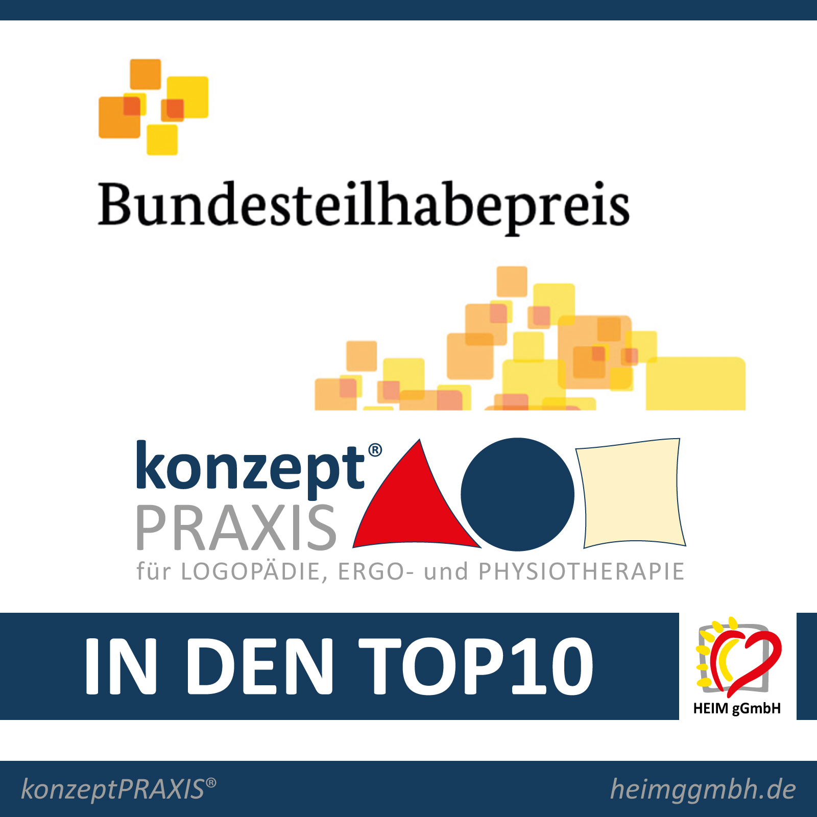 Bundesteilhabepreis: Die konzeptPRAXIS® der HEIM gemeinnützigen GmbH aus Chemnitz in den Top-10 aller eingereichten Projekte