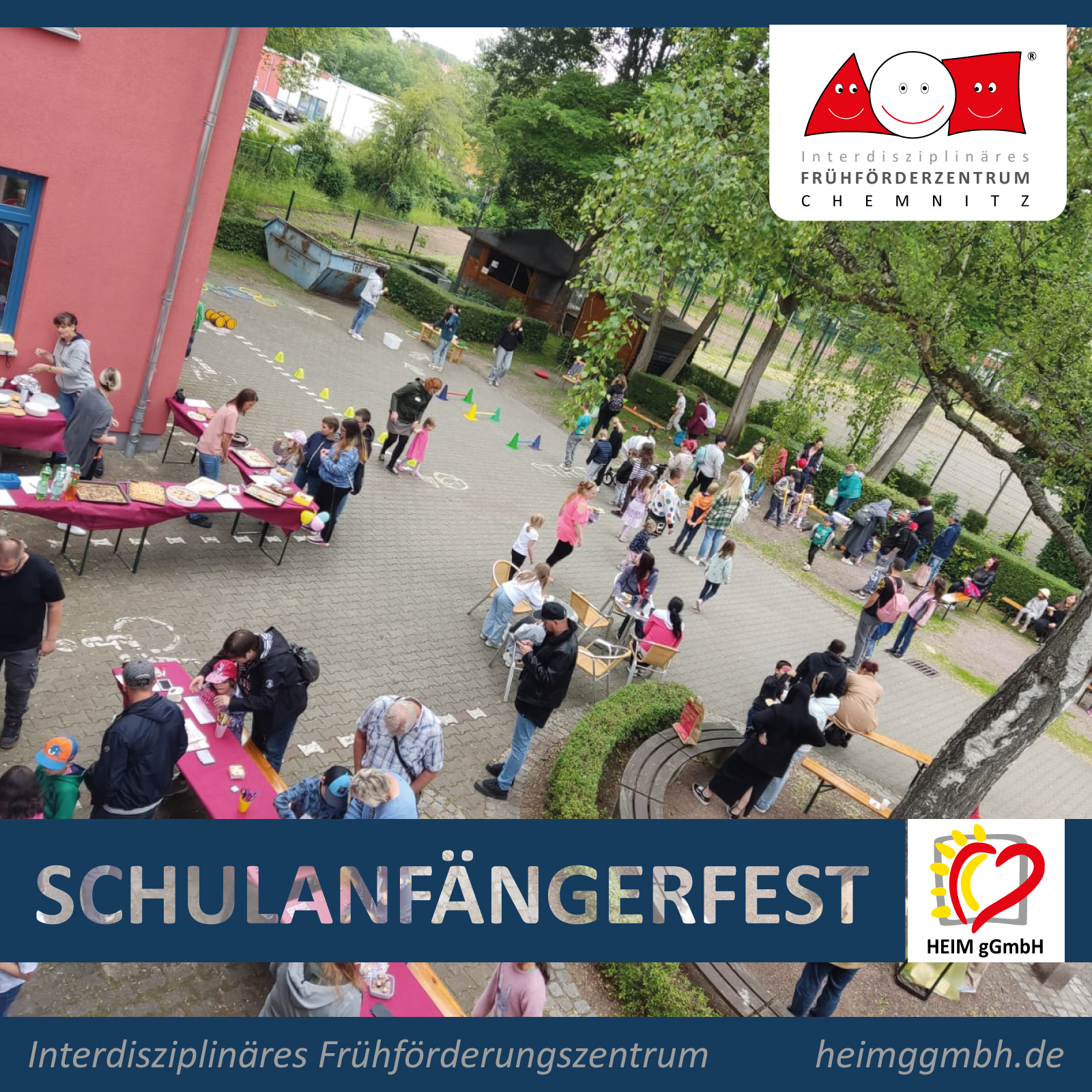 Fröhliches Schulanfängerfest im Interdisziplinären Frühförderungszentrum der HEIM gemeinnützigen GmbH in Chemnitz