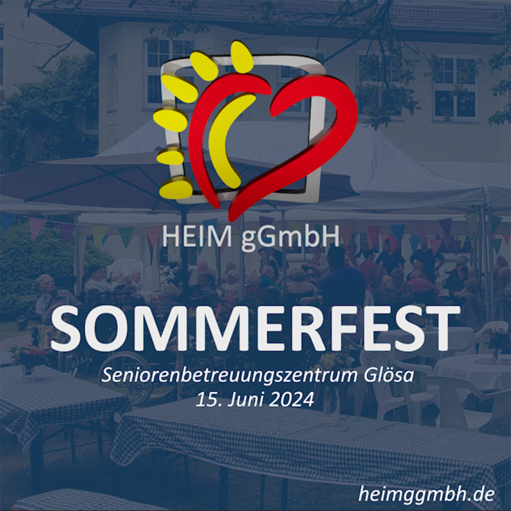 Sommerfest im Seniorenbetreuungszentrum Chemnitz-Glösa