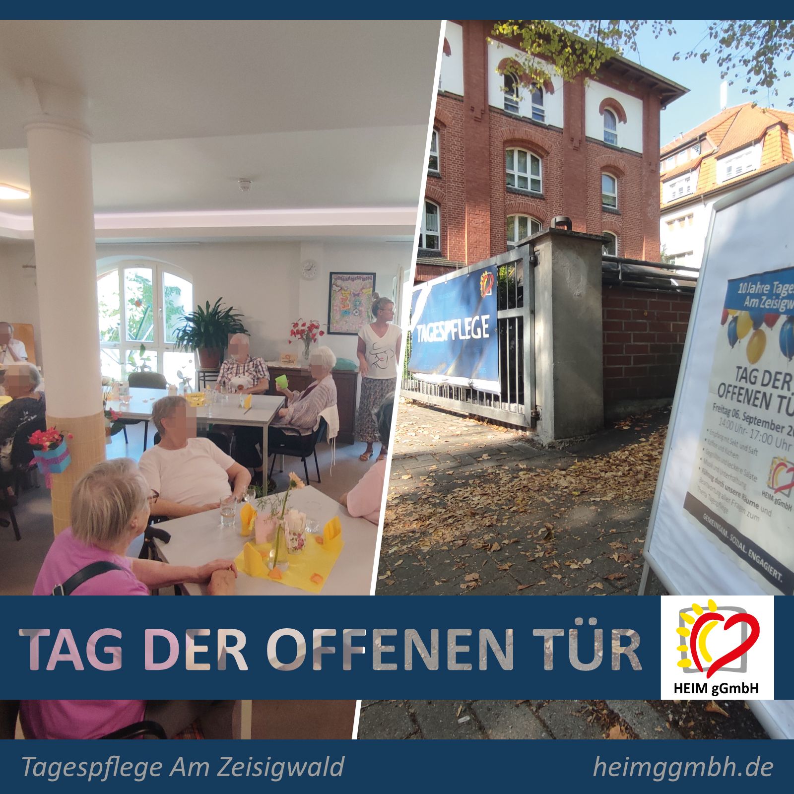 Rückblick: Das war der Tag der offenen Tür in der Tagespflege Am Zeisigwald der HEIM gemeinnützigen GmbH in Chemnitz