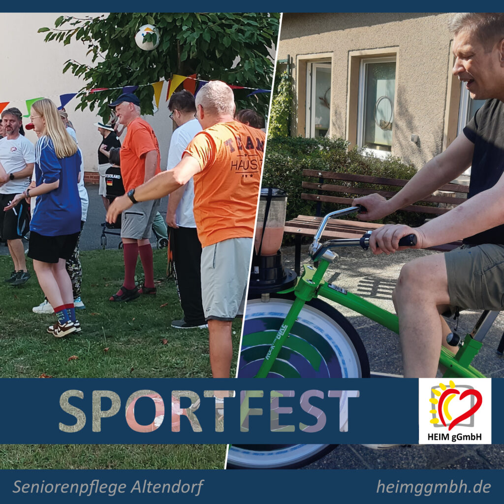 Sportfest in unserer Seniorenpflege Altendorf