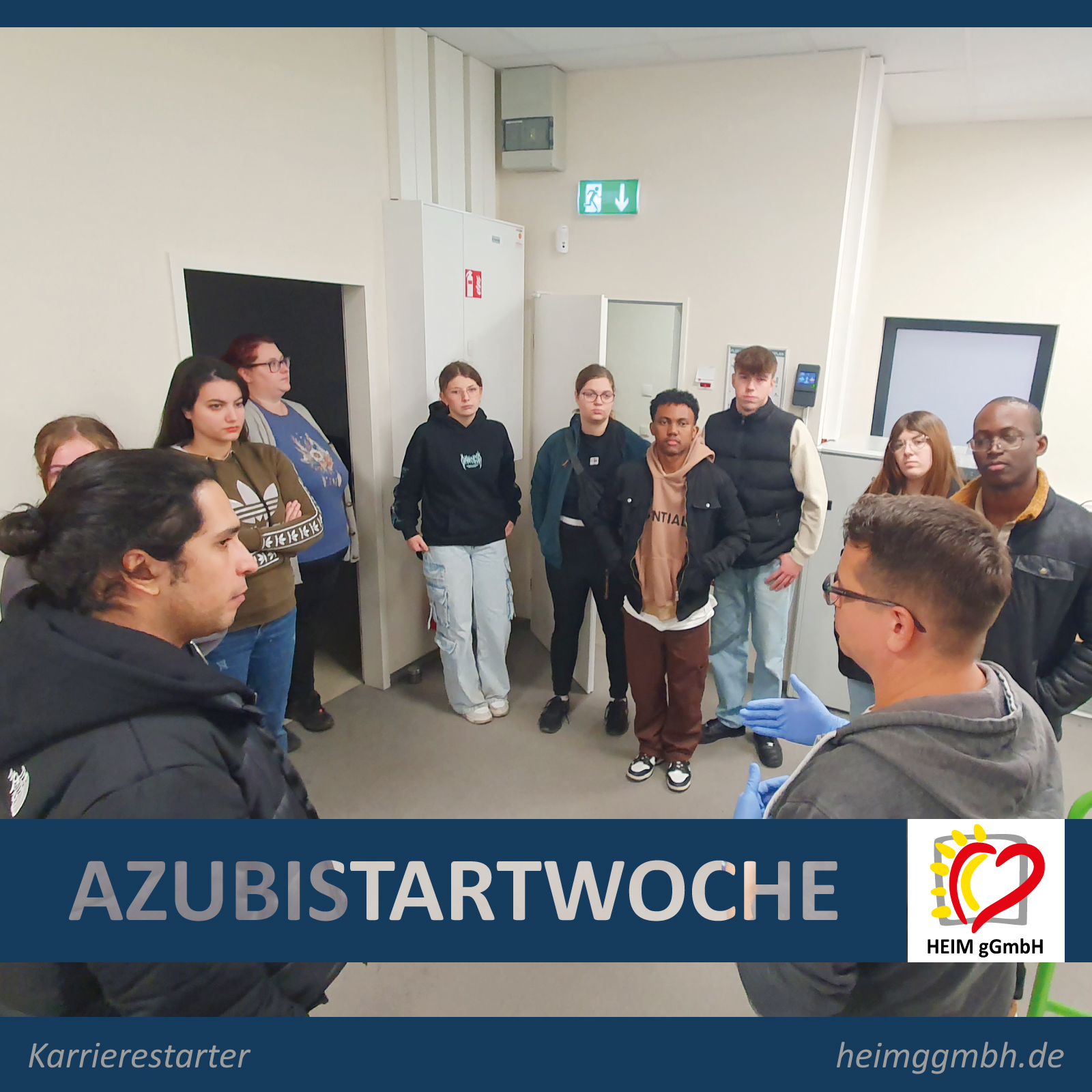 Ausbildung - Azubisstart-Woche und Azubi-Rally aller Auszubildenden der HEIM gemeinnützigen GmbH in Chemnitz