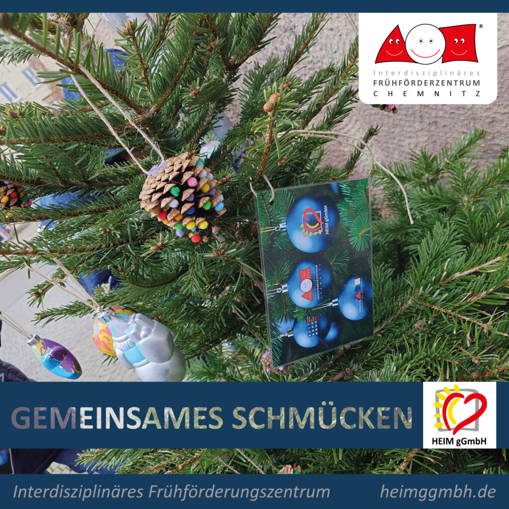 Gemeinsames Weihnachtsbaumschmücken im Reitbahnviertel