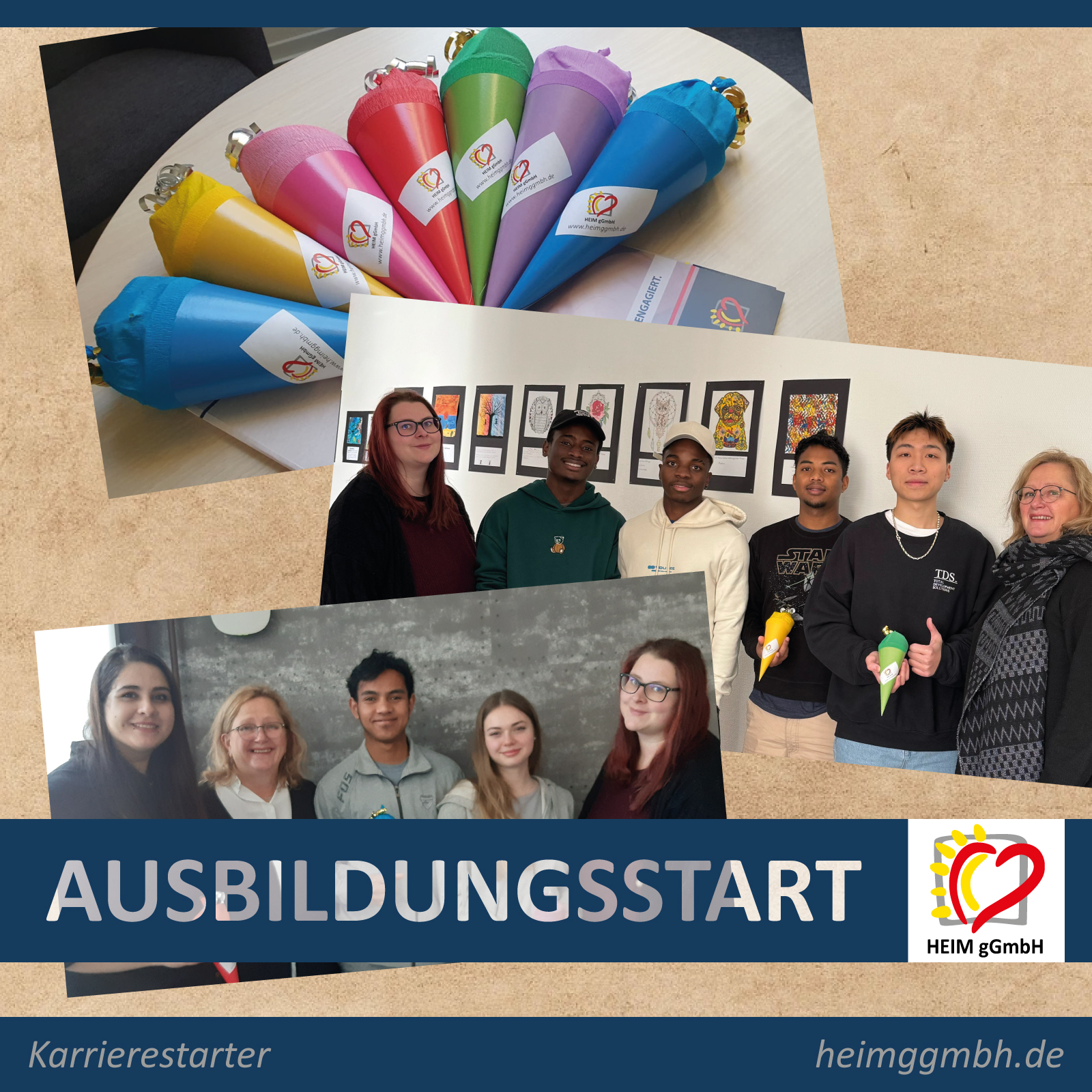 Ausbildung zu Pflegefachkräften bei der HEIM gemeinnützigen GmbH in Chemnitz - Gemeinsam. Sozial. Engagiert.